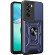 Защитный чехол Deexe Armor Shield для OPPO Reno 12 Pro - Blue (359008L)