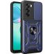 Защитный чехол Deexe Armor Shield для OPPO Reno 12 Pro - Blue (359008L). Фото 1 из 9