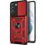Защитный чехол Deexe Armor Shield для Samsung Galaxy S21 FE (G990) - Red: фото 1 из 6