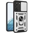 Защитный чехол Deexe Armor Shield для Samsung Galaxy S23 (S911) - Silver (321340S)