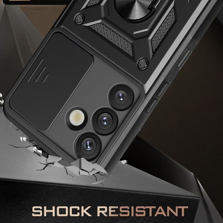 Защитный чехол Deexe Armor Shield для Samsung Galaxy S25 Plus (S936) - Silver: фото 2 из 10