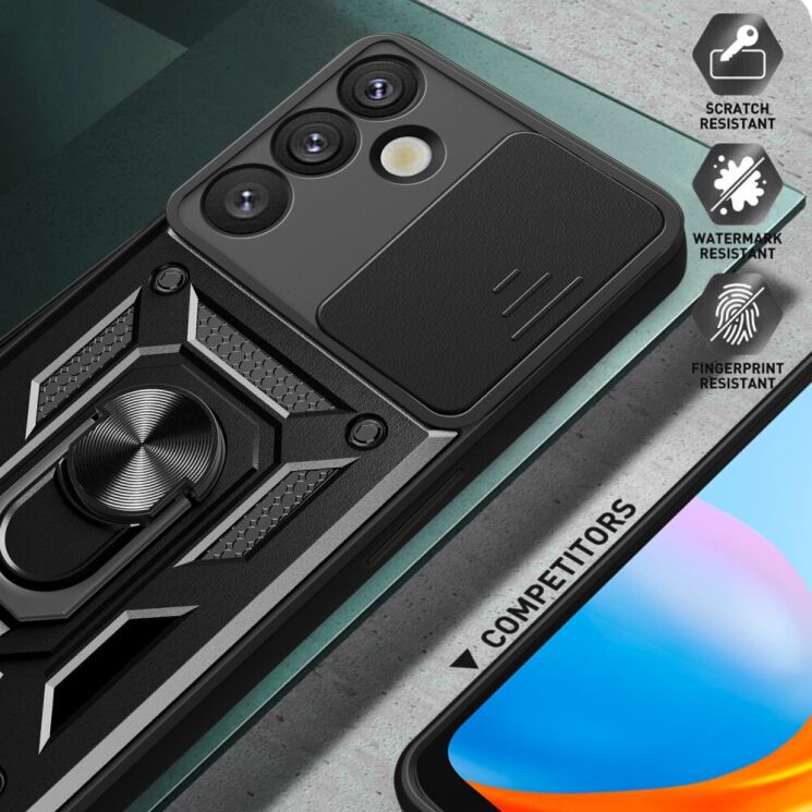 Защитный чехол Deexe Armor Shield для Samsung Galaxy S25 Plus (S936) - Silver: фото 3 из 10