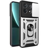 Захисний чохол Deexe Armor Shield для Xiaomi Poco X6 Pro - Silver (345840S)