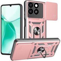Защитный чехол Deexe Armor Shield для ZTE Blade A35 / A55 - Rose Gold: фото 1 из 10