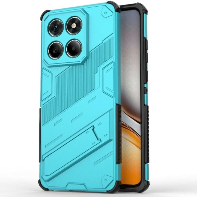 Защитный чехол Deexe Bibercas для Motorola Edge 60 Fusion - Baby Blue: фото 1 из 7