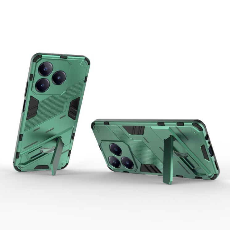 Защитный чехол Deexe Bibercas для Realme C63 / C61 - Green: фото 3 из 8