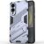 Захисний чохол Deexe Bibercas для Samsung Galaxy S25 Edge (S937) - Dark Blue: фото 1 з 6