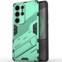 Захисний чохол Deexe Bibercas для Samsung Galaxy S25 Ultra (S938) - Green: фото 1 з 7