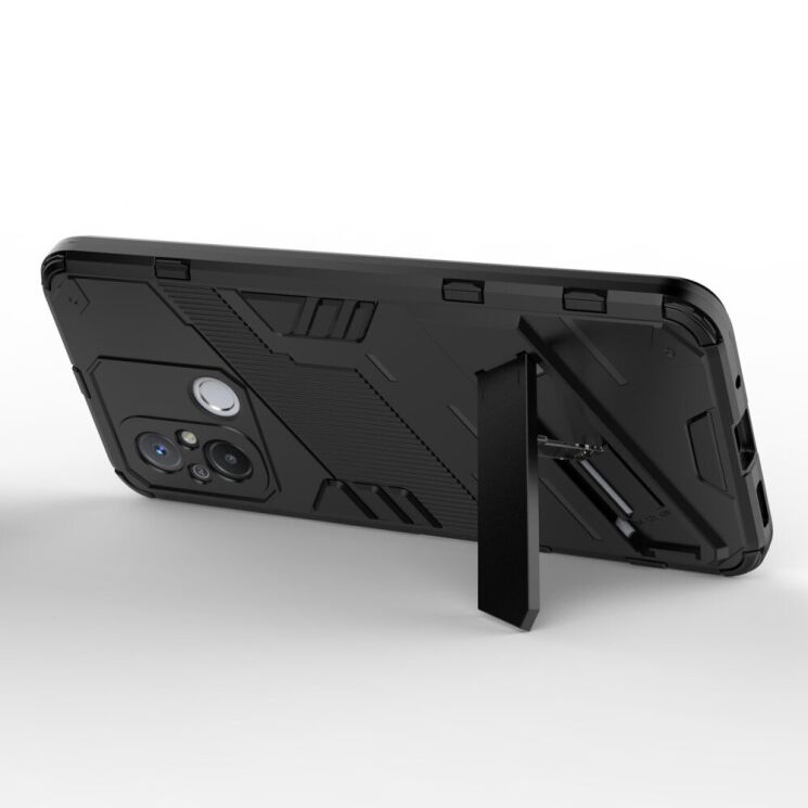 Защитный чехол Deexe Bibercas для Xiaomi Redmi 12C / 11A - Black: фото 2 из 8