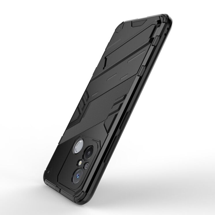 Защитный чехол Deexe Bibercas для Xiaomi Redmi 12C / 11A - Black: фото 4 из 8
