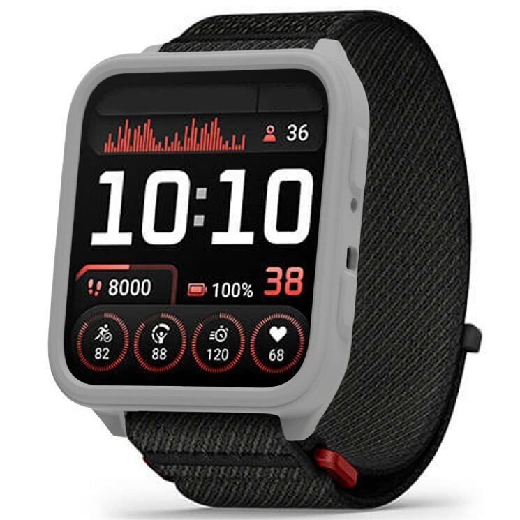 Захисний чохол Deexe Color Frame для Garmin Venu X1 - Grey (386205H) Захисний чохол Deexe Color Frame для Garmin Venu X1 - Grey: фото 2 з 3