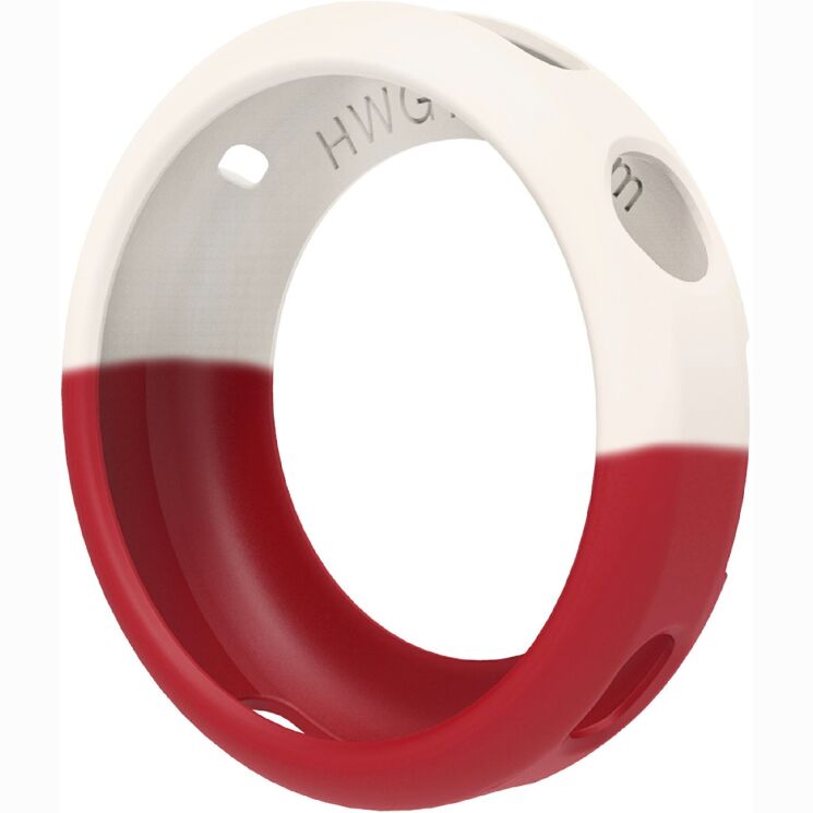 Захисний чохол Deexe Color Frame для Huawei Watch GT 6 (41mm) - Starlight / Red (423303SR) Захисний чохол Deexe Color Frame для Huawei Watch GT 6 (41mm) - Starlight / Red: фото 1 з 4