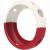 Захисний чохол Deexe Color Frame для Huawei Watch GT 6 (41mm) - Starlight / Red: фото 1 з 4