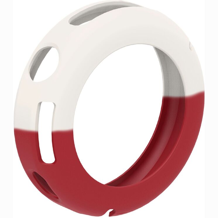 Захисний чохол Deexe Color Frame для Huawei Watch GT 6 (41mm) - Starlight / Red (423303SR) Захисний чохол Deexe Color Frame для Huawei Watch GT 6 (41mm) - Starlight / Red: фото 2 з 4