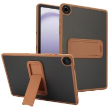 Защитный чехол Deexe Crystal Kickstand для Samsung Galaxy Tab A11 Plus (X230/236) - Gold: фото 1 из 10