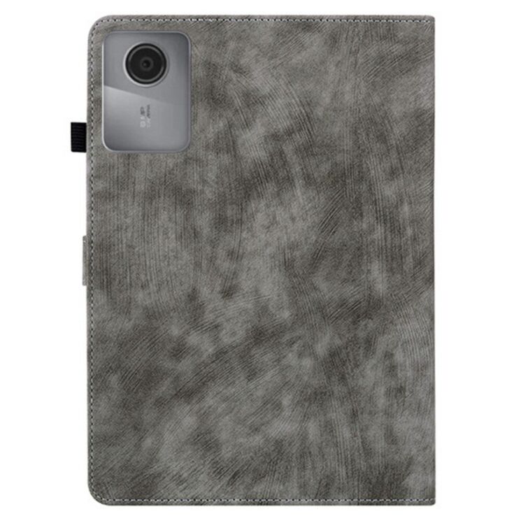 Защитный чехол Deexe Cute Tiger для Lenovo Idea Tab (TB336) - Grey: фото 5 из 6