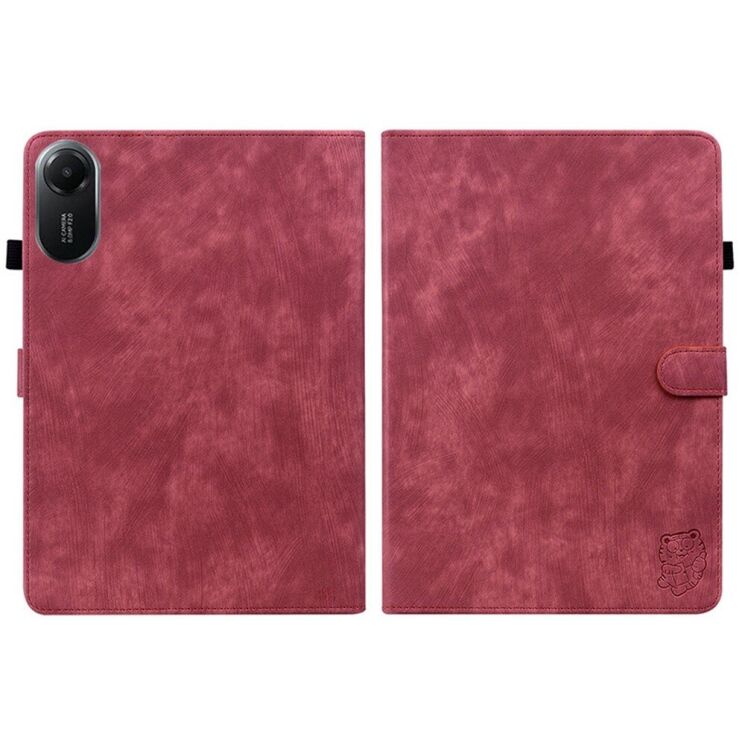 Защитный чехол Deexe Cute Tiger для Xiaomi Redmi Pad 2 - Red: фото 5 из 7