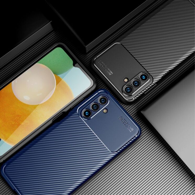 Защитный чехол Deexe Fusion для Samsung Galaxy A13 5G (A136) / A04s (A047) - Blue: фото 3 из 7