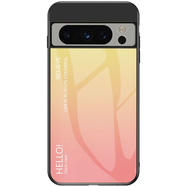 Защитный чехол Deexe Gradient Color для Google Pixel 8 Pro - Yellow: фото 1 из 6