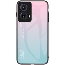 Защитный чехол Deexe Gradient Color для Motorola Moto G85 - Pink / Blue: фото 1 из 11