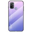 Защитный чехол Deexe Gradient Color для OPPO A53 - Pink / Purple (258124PV)