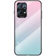 Защитный чехол Deexe Gradient Color для OPPO Reno 7 Pro - Pink / Blue (295601PL)