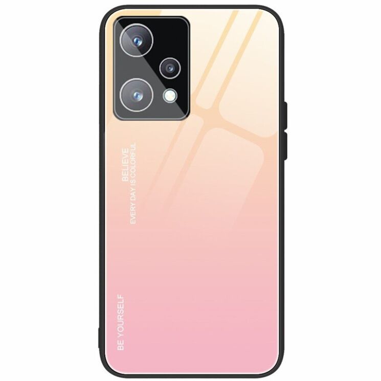 Захисний чохол Deexe Gradient Color для Realme 9 Pro - Gold / Pink: фото 1 з 8