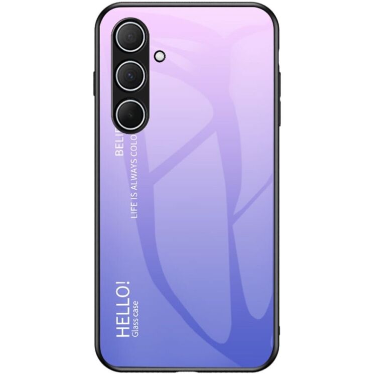 Захисний чохол Deexe Gradient Color для Samsung Galaxy A36 (A366) - Pink / Purple: фото 1 з 7