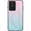 Защитный чехол Deexe Gradient Color для VIVO Y02 - Pink / Blue (319004PL)