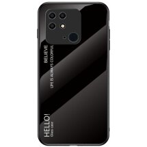 Защитный чехол Deexe Gradient Color для Xiaomi Redmi 10C - Black: фото 1 из 6