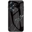 Захисний чохол Deexe Gradient Pattern для OPPO A58 - Black (337928B)