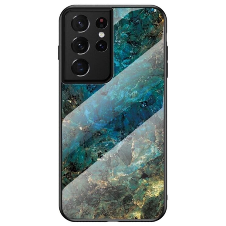 Защитный чехол Deexe Gradient Pattern для Samsung Galaxy S21 Ultra - Jade: фото 1 из 1