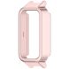 Защитный чехол Deexe Hard Frame для Xiaomi Mi Smart Band 9 Active / Redmi Band 3 - White / Orange (371304WO). Фото 2 из 7