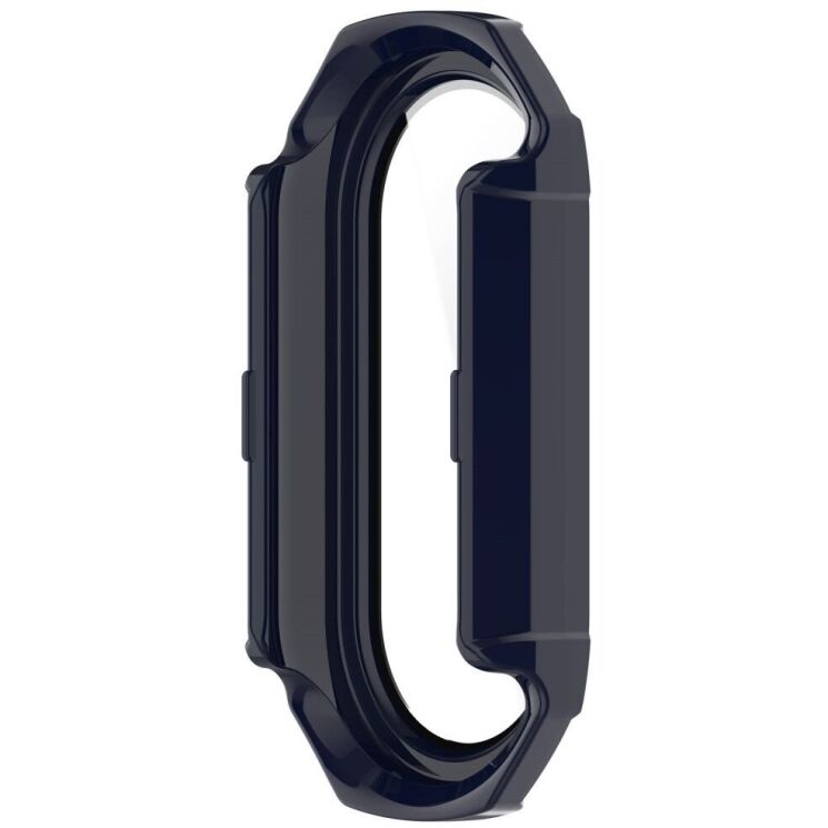 Защитный чехол Deexe Hard Frame для Xiaomi Mi Smart Band 9 - Dark Blue: фото 5 из 8
