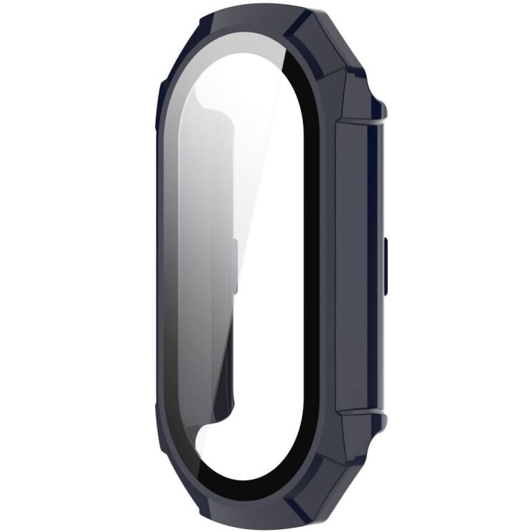 Защитный чехол Deexe Hard Frame для Xiaomi Mi Smart Band 9 - Dark Blue: фото 4 из 8