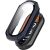 Защитный чехол Deexe Hard Frame для Xiaomi Mi Smart Band 9 - Dark Blue: фото 1 из 8