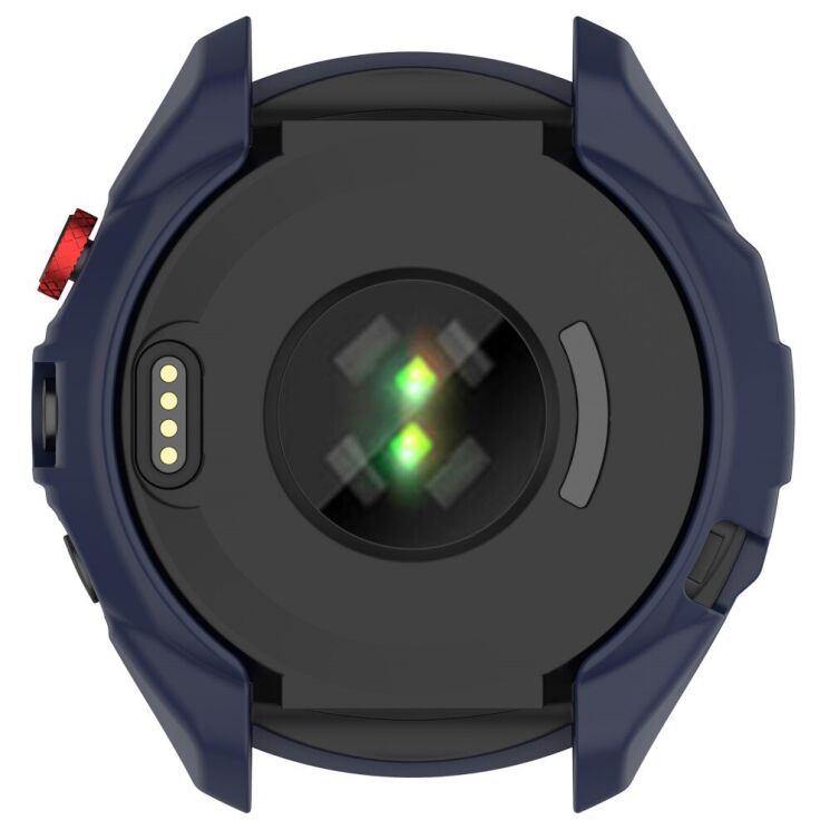 Захисний чохол Deexe Hollow Cover для Garmin Approach S70 47mm - Midnight Blue: фото 7 з 8