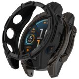 Захисний чохол Deexe Hollow Cover для Garmin Quatix 8 (51mm) - Black: фото 1 з 7