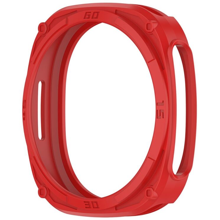 Захисний чохол Deexe Hollow Cover для Samsung Galaxy Watch 8 (40mm) - Red: фото 4 з 6