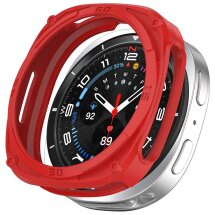 Захисний чохол Deexe Hollow Cover для Samsung Galaxy Watch 8 (40mm) - Red: фото 1 з 6