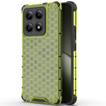 Захисний чохол Deexe Honeycomb Series для Xiaomi 14T - Green: фото 1 з 5