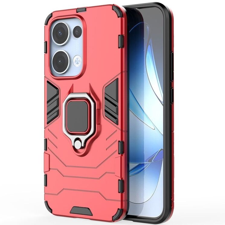Защитный чехол Deexe Hybrid Case для OPPO Reno 13 5G - Red: фото 2 из 6