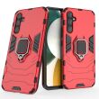 Защитный чехол Deexe Hybrid Case для Samsung Galaxy A34 (A346) - Red (319814R)
