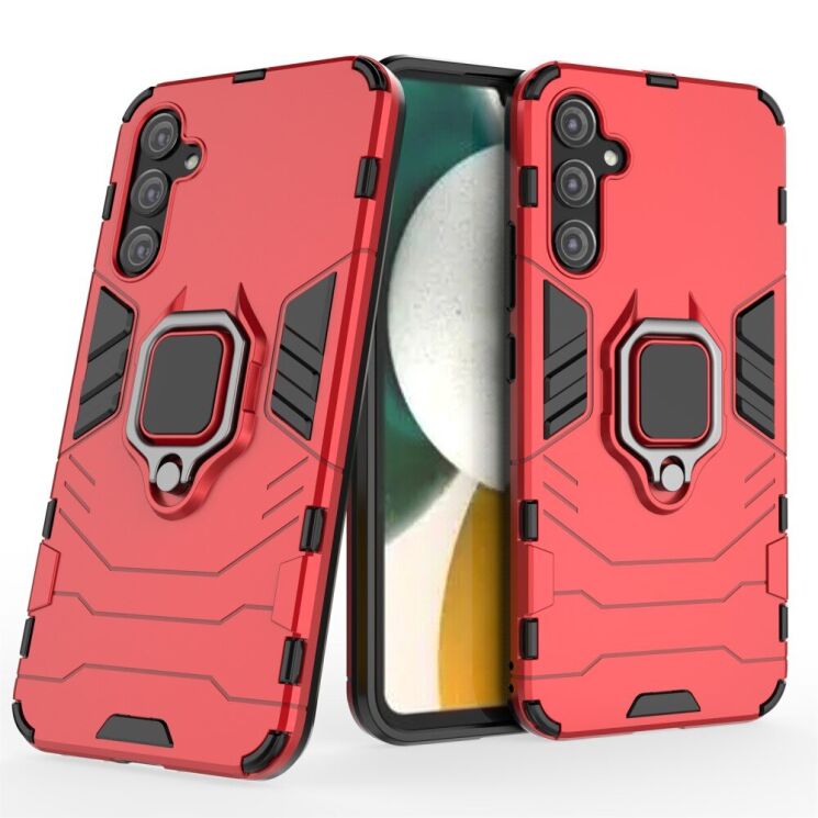 Защитный чехол Deexe Hybrid Case для Samsung Galaxy A34 (A346) - Red: фото 1 из 6