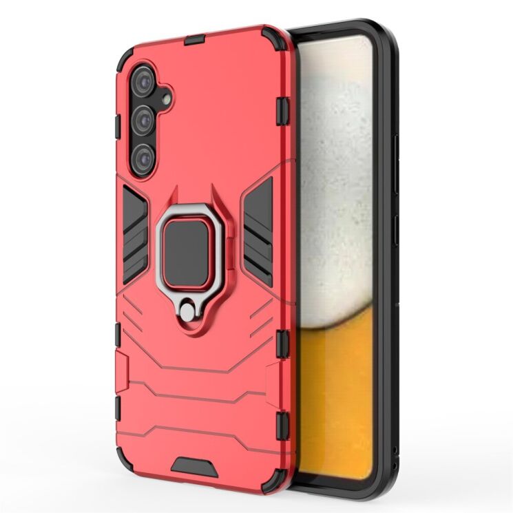 Защитный чехол Deexe Hybrid Case для Samsung Galaxy A34 (A346) - Red: фото 2 из 6