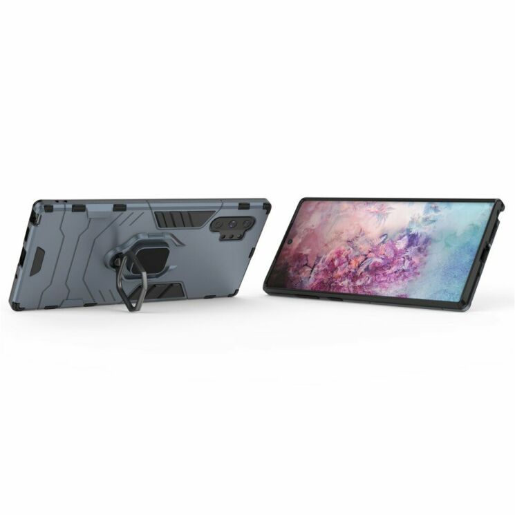 Защитный чехол Deexe Hybrid Case для Samsung Galaxy Note 10+ (N975) - Blue: фото 5 из 5