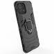 Защитный чехол Deexe Hybrid Case для Xiaomi Mi 11 Lite / 11 Lite NE - Black (233540B). Фото 6 из 9