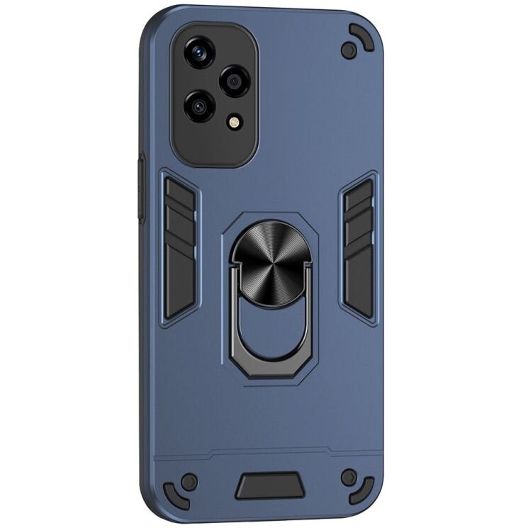 Защитный чехол Deexe Hybrid Shell для Honor 200 Lite - Blue: фото 1 из 7
