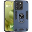 Захисний чохол Deexe Hybrid Shell для Motorola Moto G86 - Blue (383342L)