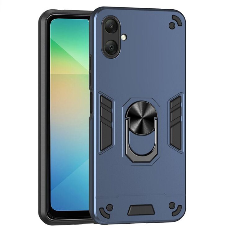 Защитный чехол Deexe Hybrid Shell для Samsung Galaxy A07 (A075) - Blue: фото 1 из 7